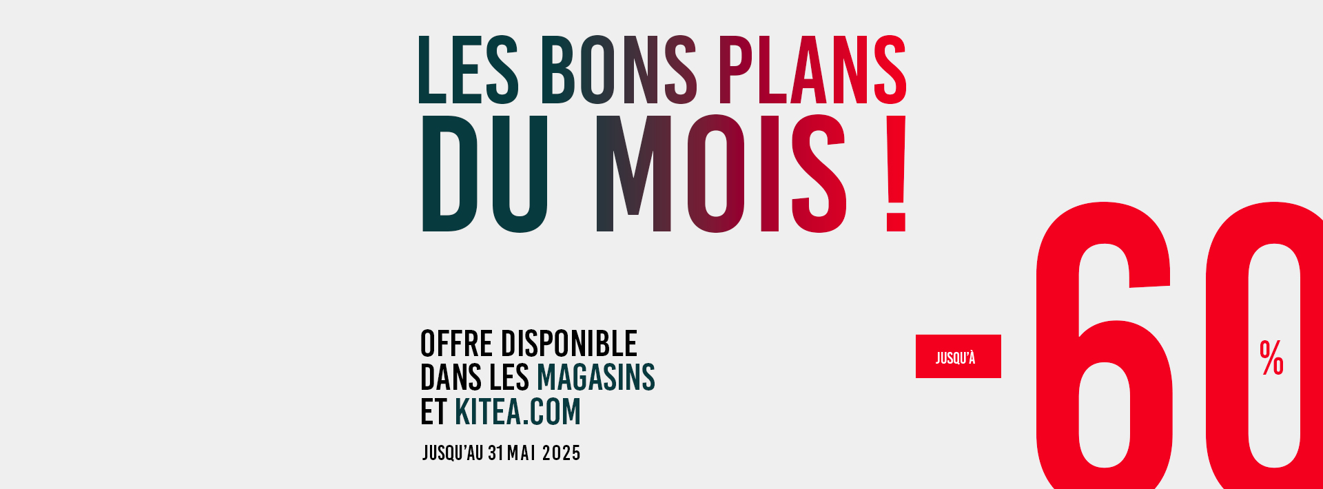Bons plans - Promotions