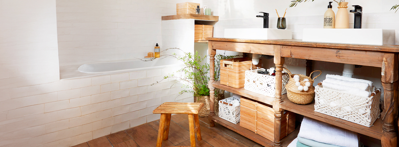 Paniers et corbeilles - Rangements vestiaires