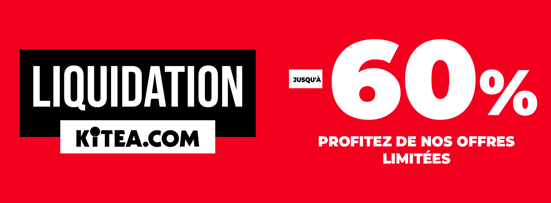 DÉSTOCKAGE - Promotions