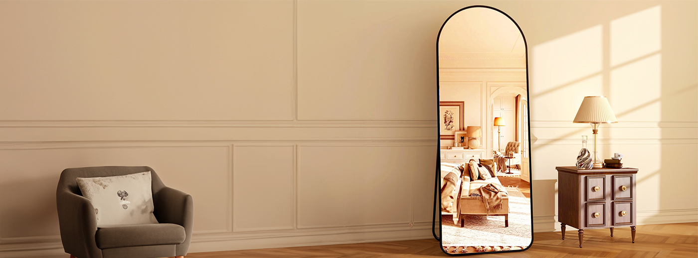 Miroirs - Habillage mural chambre adulte