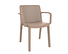 Chaises d'extérieur avec acoudoires