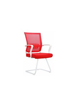 Fauteuil visiteur THEA - Rouge