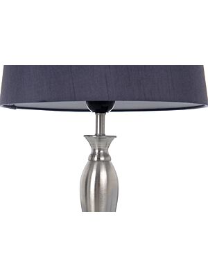 Lampe De Table En Métal 25x54cm - Silver