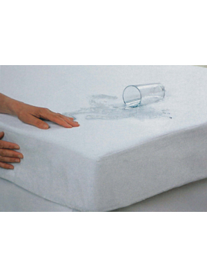 Protège Matelas JERSEY Imperméable - Blanc