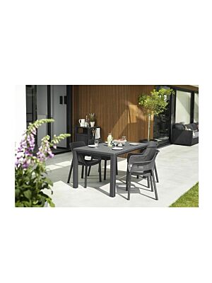 Table De Jardin JULIE - Graphite