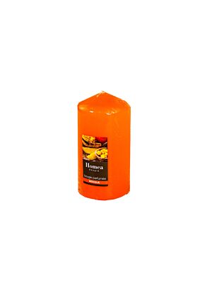 Bougie Pilier Parfum Mangue - Orange