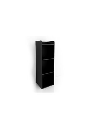 Polycube HVP 3 Niches 31,7x29,5x99,5cm - Noir