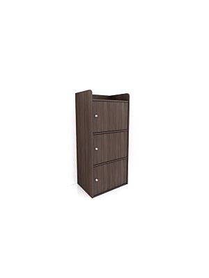 Polycube HVP 3 Portes 40x29x86,9cm - Wenge