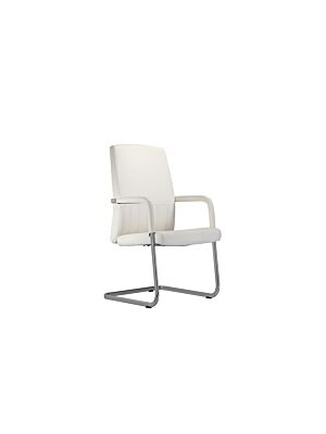 Fauteuil Visiteur SMOOTH - Blanc