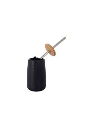 Brosse DOLOMITE Ronde Bath- Noir/Bambou