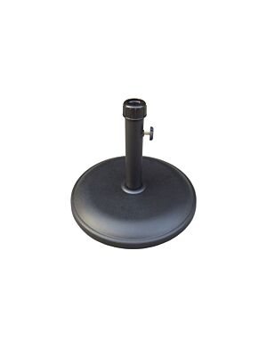 Base Parasol 12kg Ronde - Noir