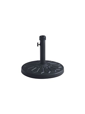 Base Parasol 13 Kg Ronde - Noir