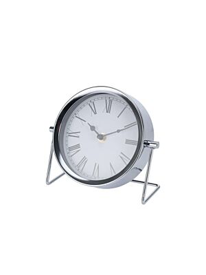 Horloge De Table Métal 16cm - Argenté