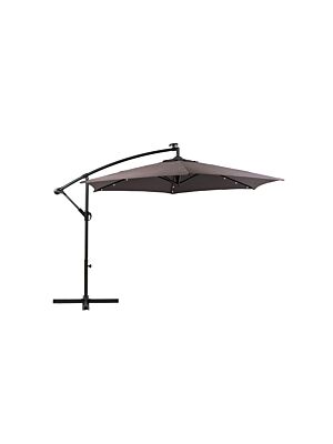 Parasol UMBERTO Avec Led Base Non Incluse - Anthracite  