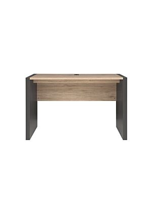 Bureau Opérationnel EXECUTIVE 120x70x76cm - Chêne Clair / Gris Foncé