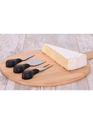 Set De 4 Pièces Découpe Fromage - Noyer