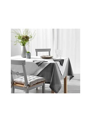 Ensemble De 3 Serviettes De Table Unies - Anthracite