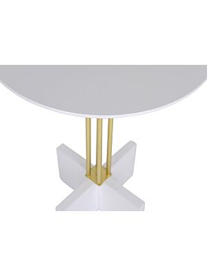 Table D'appoint Ronde RAMUDO - Blanc