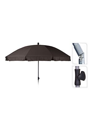 Parasol Droit Inclinable OTTAWA - Marron