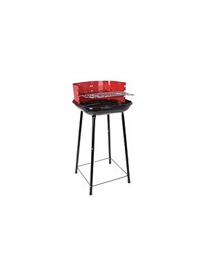 Barbecue Semi-Ouvert - Rouge