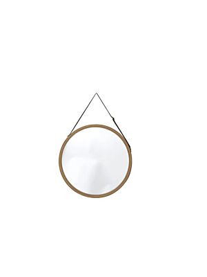 Miroir À Suspendre 38cm - Beige