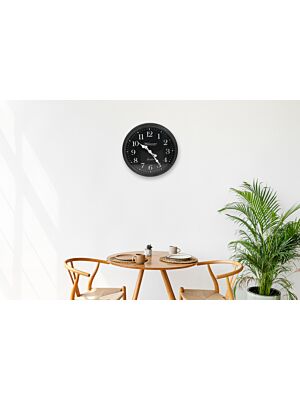 Horloge Murale 40,2x40,2x4,8cm - Noir