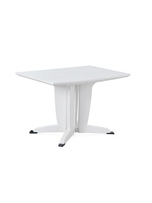 Table Pliante PLIA Avec Pieds Réglables - Blanche