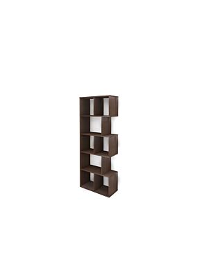 Bibliothèque HVP 8 Niches 61,8x28x160,6cm - Wenge