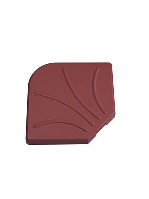 Base Parasol 25kg Déporte 1/4 - Rouge