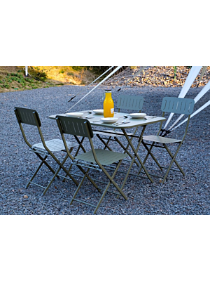 Set PIPA Avec 4 Chaises + Table 