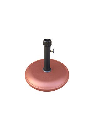 Base Parasol 12 Kg Ronde - Rouge