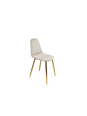 Chaise Pieds DORE - Beige