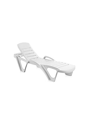 Bain De Soleil Multipostions MONOBLOCK - Blanc 