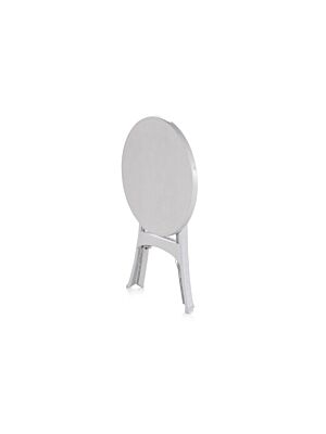 Table Ronde Pliable MERCURIO - Blanc