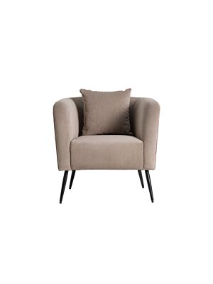 Fauteuil SAMBA 75,5x75x73,5cm - TAUPE