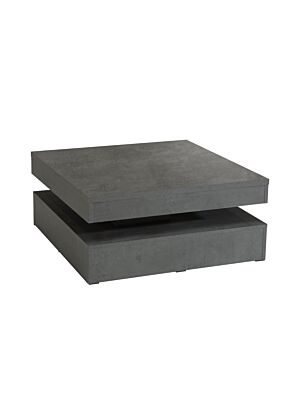 Table Basse Rotative TRAPP - Gris Foncé