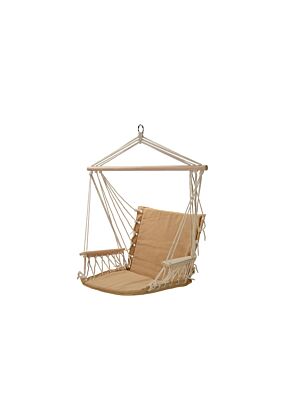 Chaise Suspendue HAMMOCK - Marron Sablé