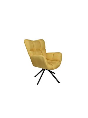 Fauteuil Pivotant WASHINGTON - Jaune