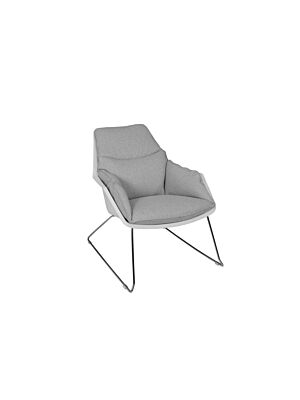 Fauteuil MORA - Gris Clair