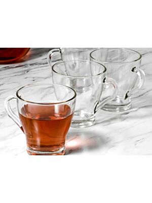 Set De 4 Tasses Café / Thé 300ml - Blanc