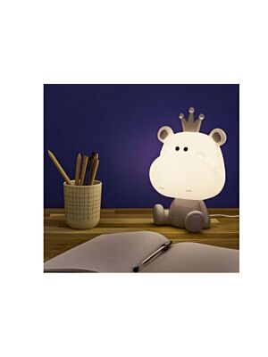 Lampe Veilleuse HIPPOPOTAME- Blanc