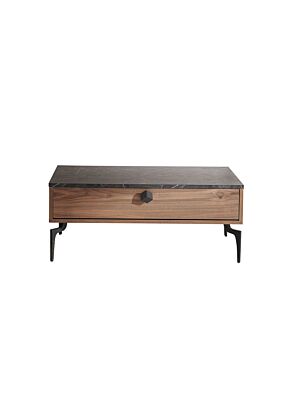 Table Basse RENATA - Marron / Noir