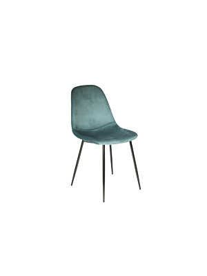 Chaise GIULIA - Bleu Canard 