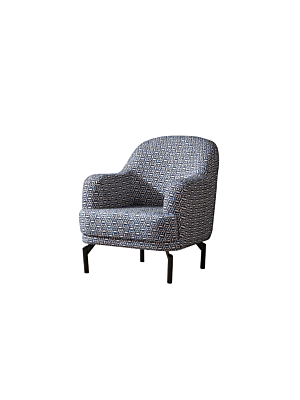 FAUTEUIL HAMELTON - Beige / Bleu