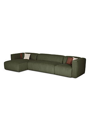 CANAPE D'ANGLE GUI MODULABLE - VERT