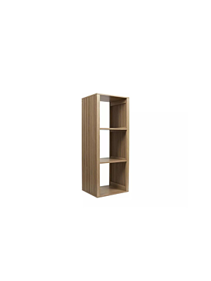 Rangement Modulable 3 Cases KLAUS - Marron