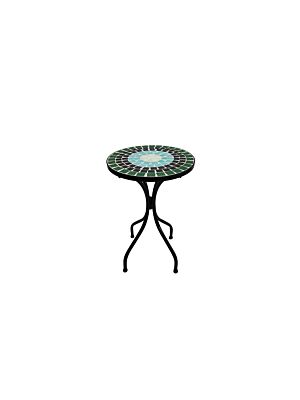 TABLE De Jardin MOSAÏQUE CLASSIC CHARM  – Bleu / Vert