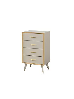 Commode CHENTO - Beige / Doré