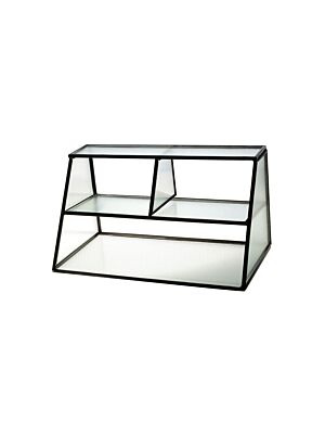 Rangement Bureau BLUE LAGON - Blanc Transparent / Noir