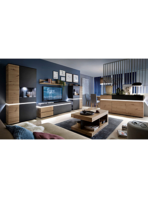 Buffet Avec Led LUCI - Artisan Oak / Gris